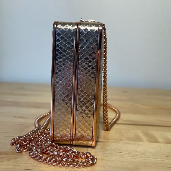 Michael Michael Kors Pearl Medium Box Clutch - Picture 5 of 14